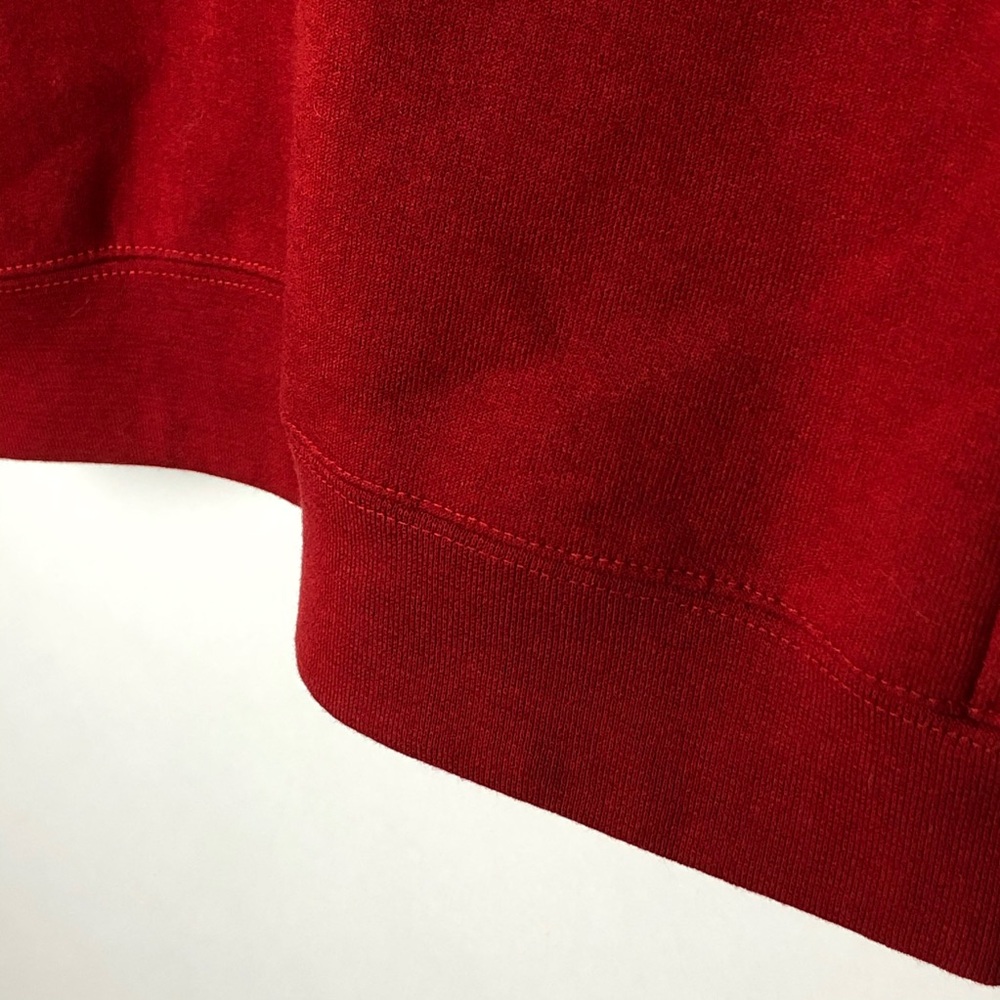 Adidas Youth Hoodie Red Large Cotton - Picture 7 of 7